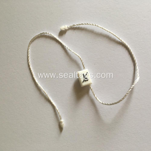 Clothing Plastic Seal String Hang Tag